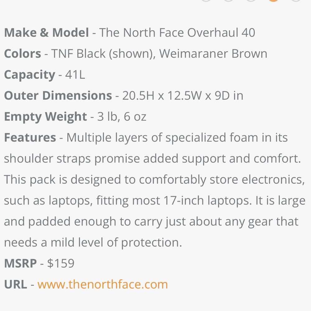 The North Face Backpack Overhaul 40 - Picture 15 of 15